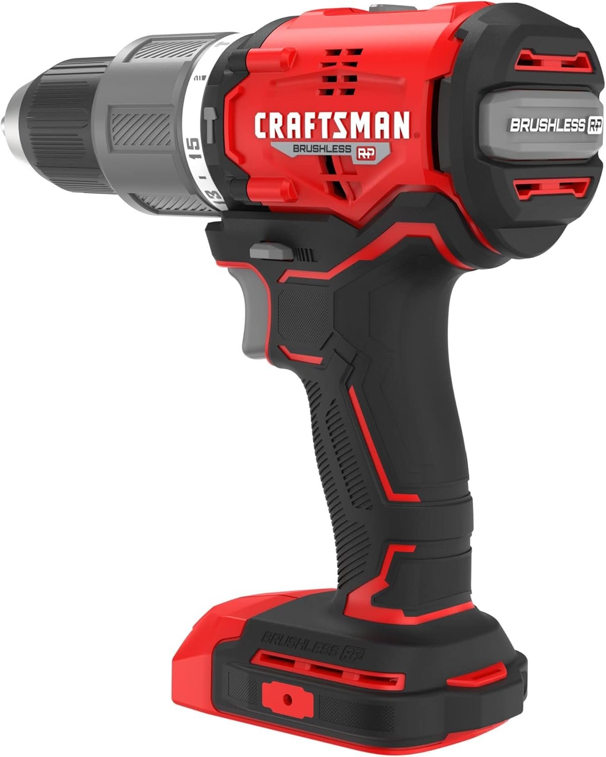 CRAFTSMAN V20 Cordless Hammer Drill, 1/2 inch, Bare Tool Only (CMCD732B)