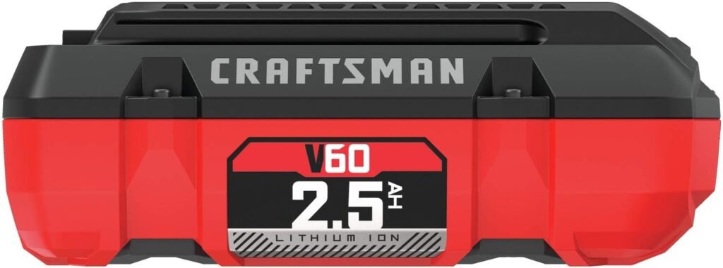 CRAFTSMAN V60* Battery, 2.5 Ah Lithium Ion (CMCB6025)