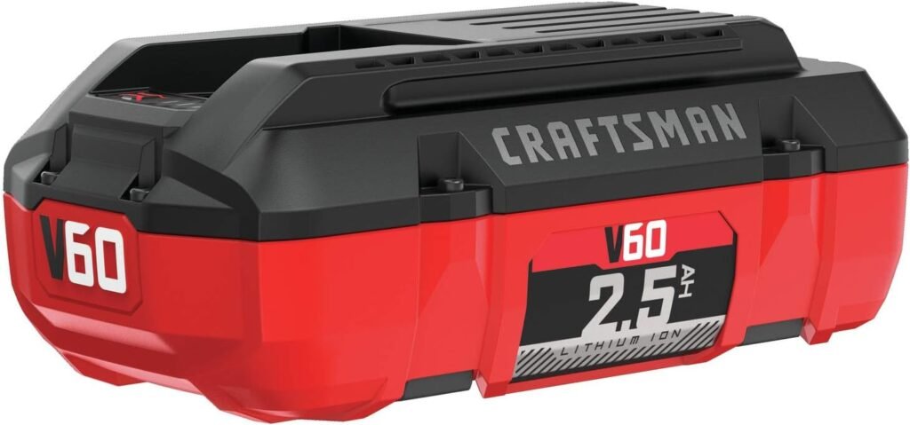 CRAFTSMAN V60* Battery, 2.5 Ah Lithium Ion (CMCB6025)