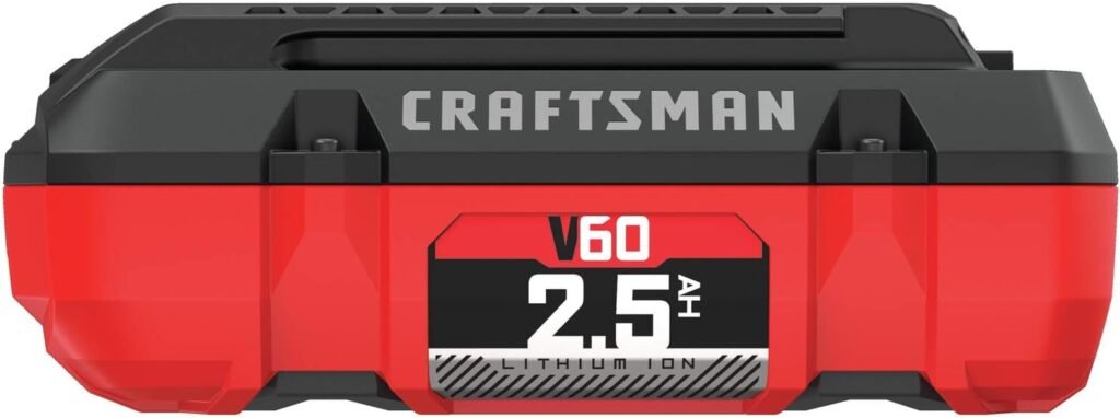 CRAFTSMAN V60* Battery, 2.5 Ah Lithium Ion (CMCB6025)