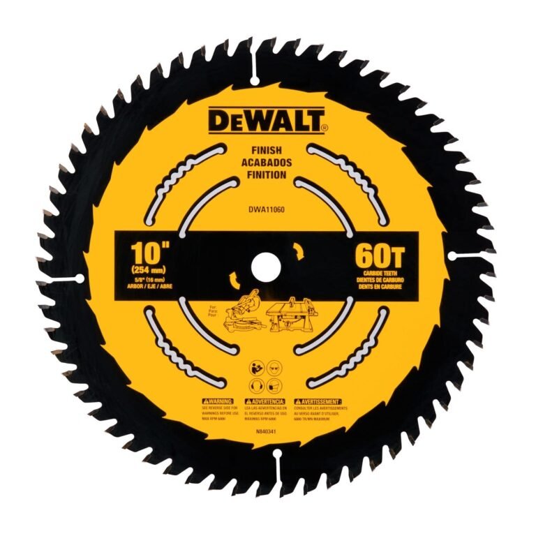 DEWALT 60-Tooth Saw Blade Review