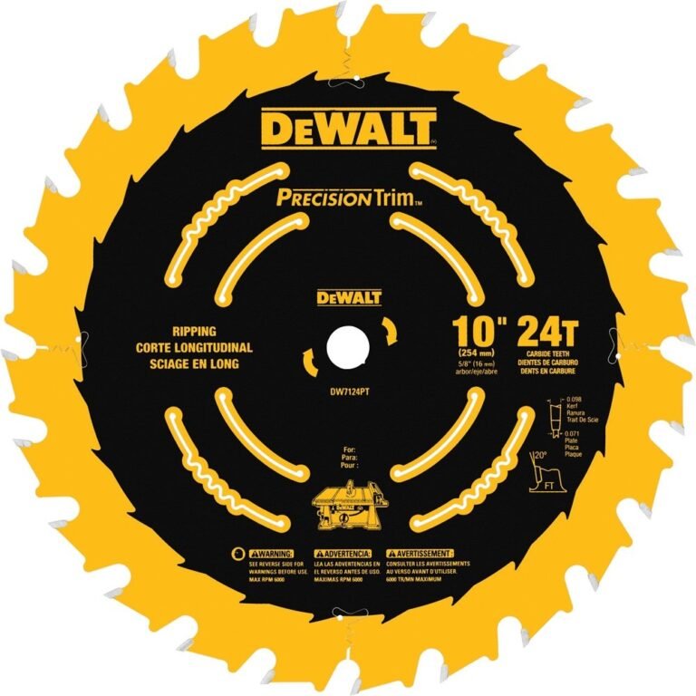 DEWALT 10-Inch Miter Saw Blade Review