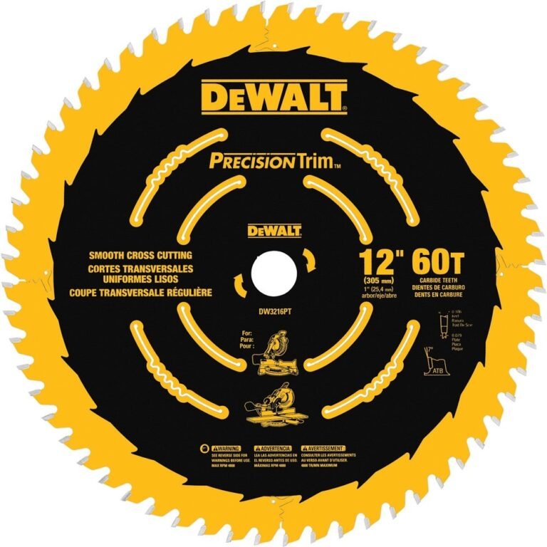 DEWALT 12-Inch Miter Saw Blade Review