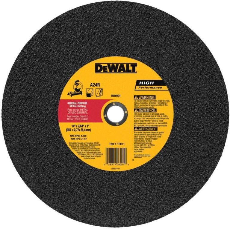 DEWALT 14″ Chop Saw Blade Review