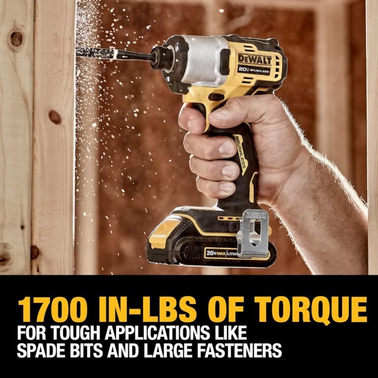 DEWALT Brushless Cordless Driver review