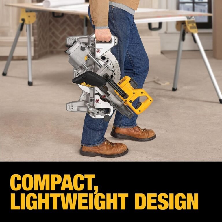 DEWALT 20V MAX Miter Saw Review