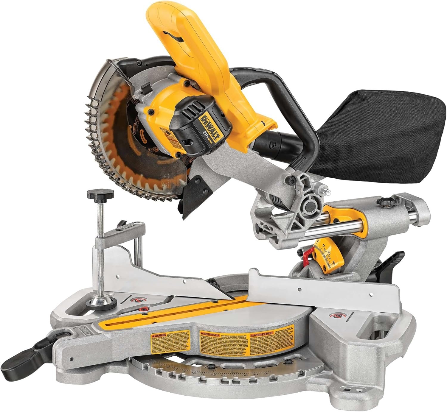 DEWALT 20V MAX 7-1/4-Inch Miter Saw, Tool Only, Cordless (DCS361B)