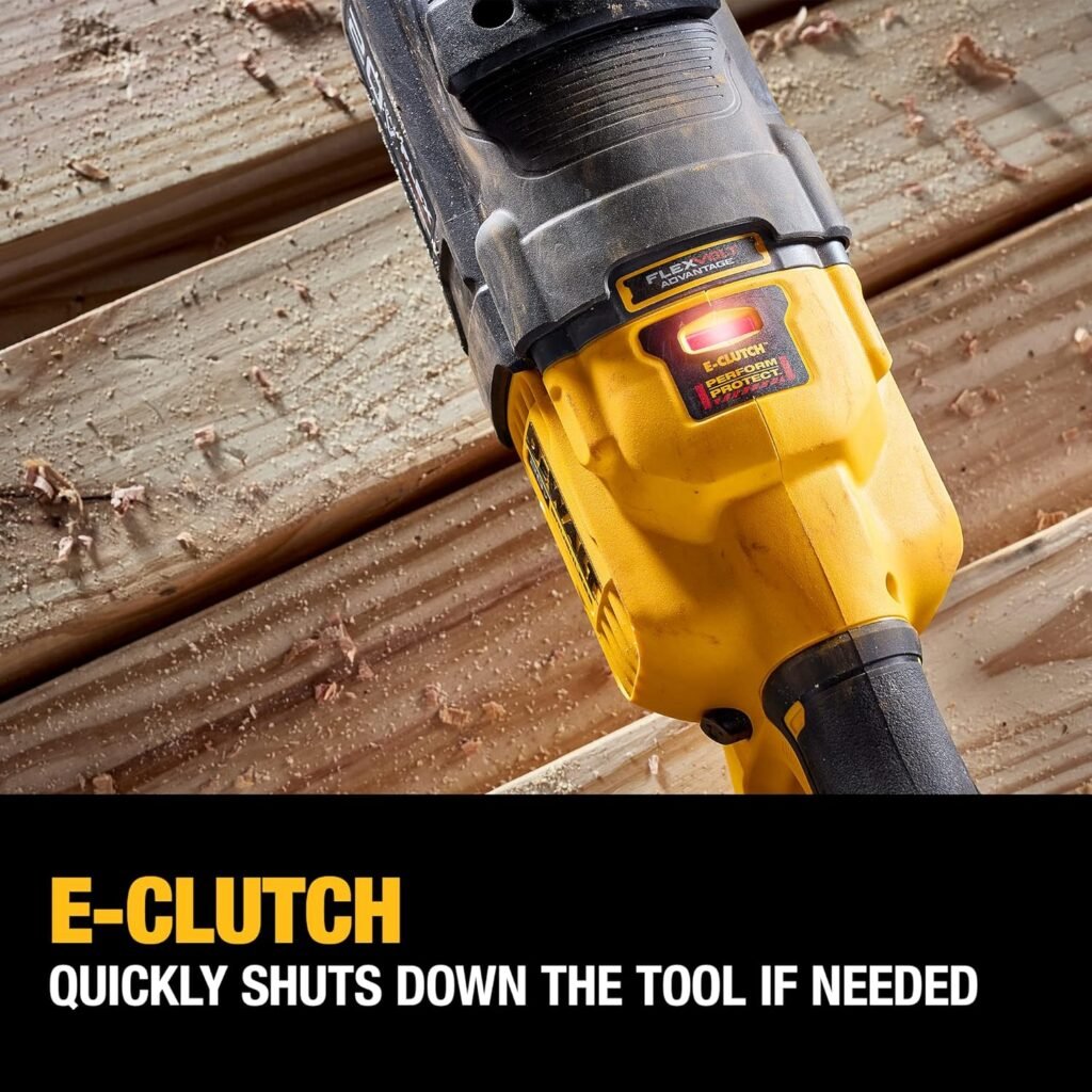 DEWALT 20V MAX* Brushless Cordless 1/2 in. Compact Stud and Joist Drill with FLEXVOLT ADVANTAGE™ (Tool Only) (DCD444B)