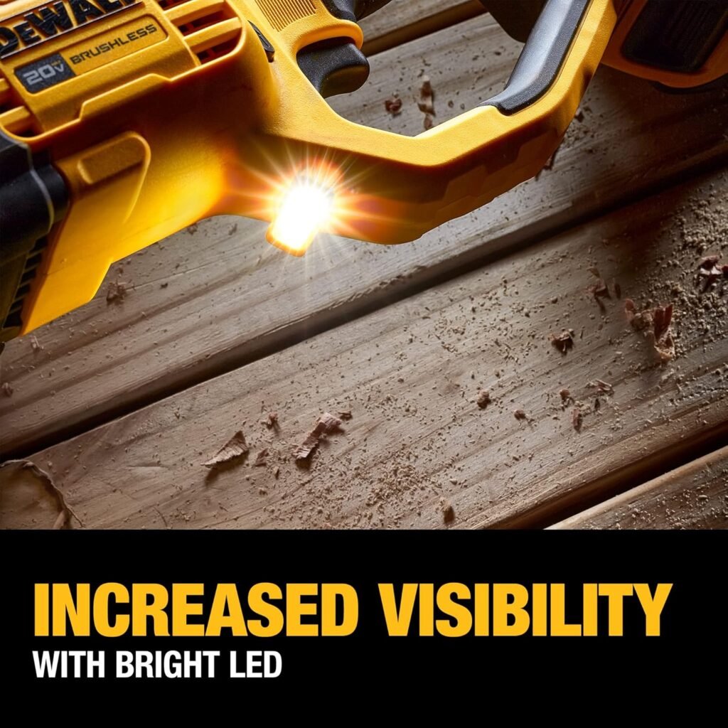 DEWALT 20V MAX Brushless Cordless 7/16 in. Compact Quick Change Stud and Joist Drill Kit with FLEXVOLT Battery and Charger Included (DCD445X1)