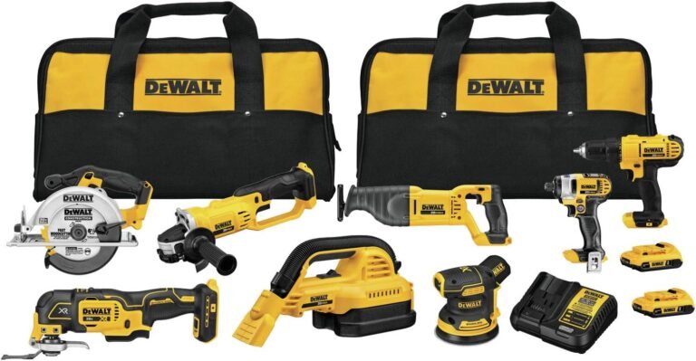 DEWALT 20V MAX* 8-Tool Combo Kit Review