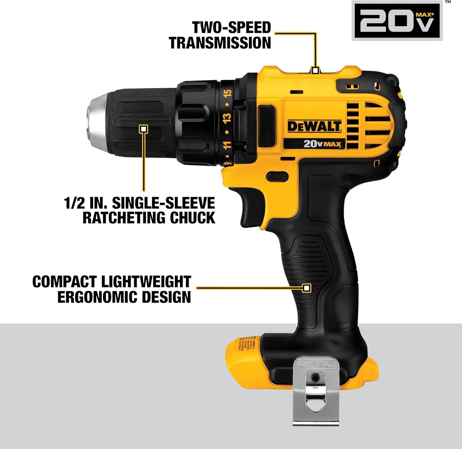 DEWALT 20V MAX Power Tool Combo Kit, 4-Tool Cordless Power Tool Set with 2 Batteries and Charger (DCK423D2) DEWALT 20V MAX Power Tool Combo Kit, 4-Tool Cordless Power Tool Set with 2 Batteries and Charger (DCK423D2)