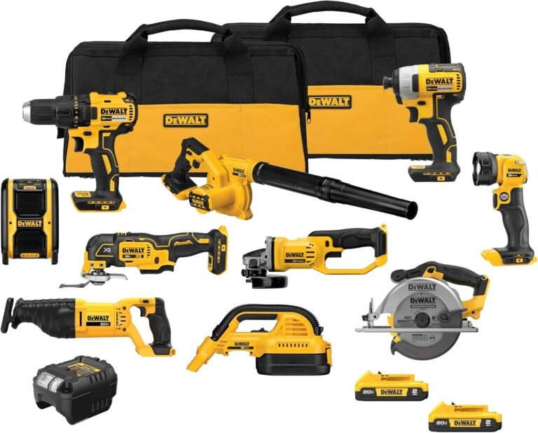 DEWALT 20V MAX Power Tool Combo Kit Review