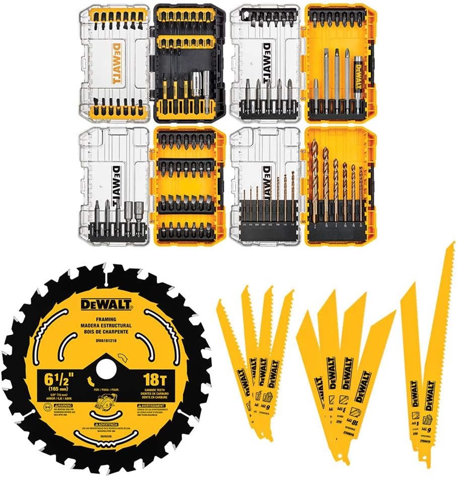 DEWALT 20V MAX* XR Cordless Drill Combo Kit, 4-Tool (DCK494P2)