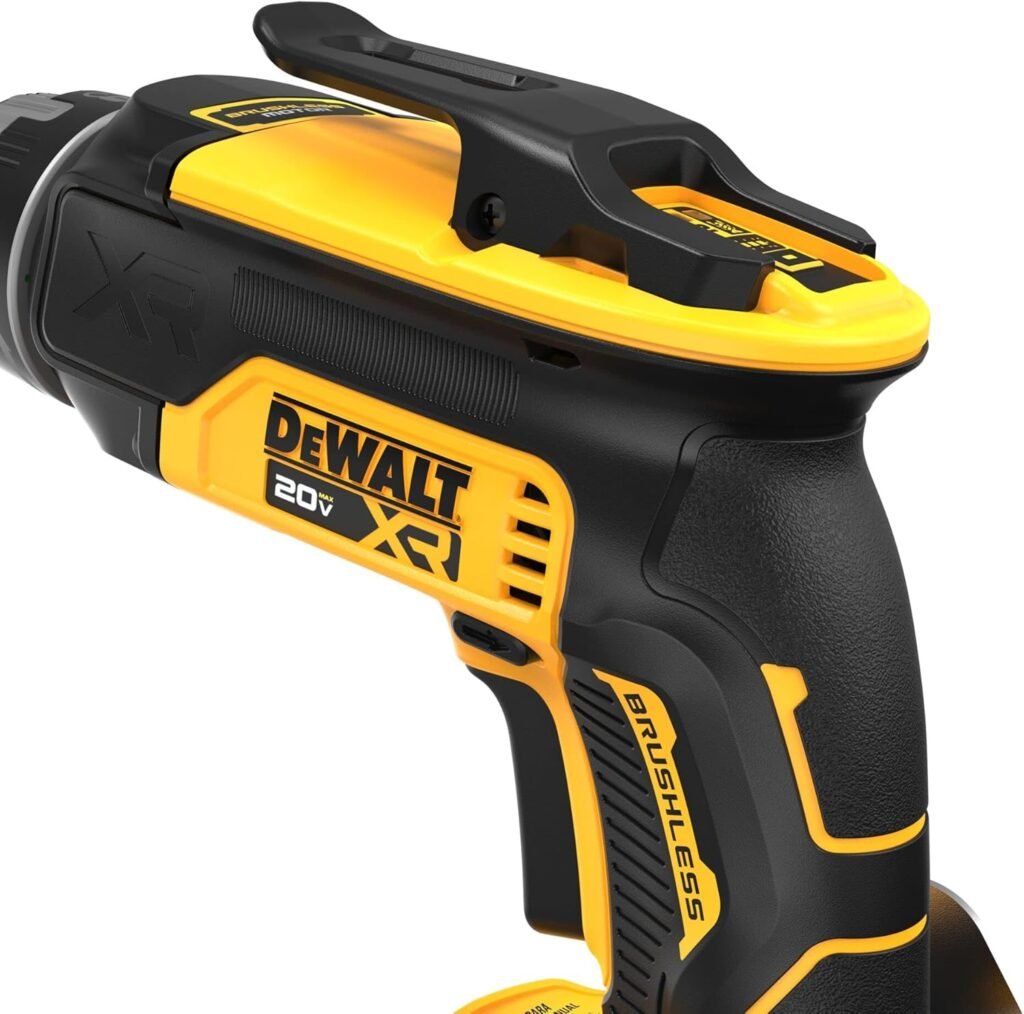 DEWALT 20V MAX* XR Drywall Screw Gun Kit, Brushless (DCF620D2)