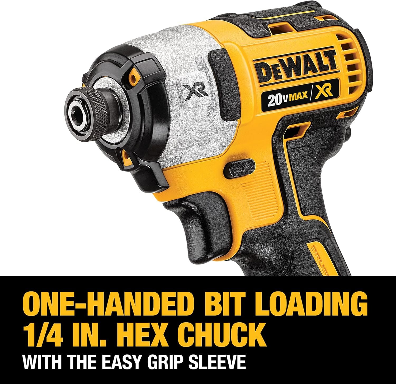 DEWALT 20V MAX XR Impact Driver, Brushless, 3-Speed, 1/4-Inch, Tool Only (DCF887B)
