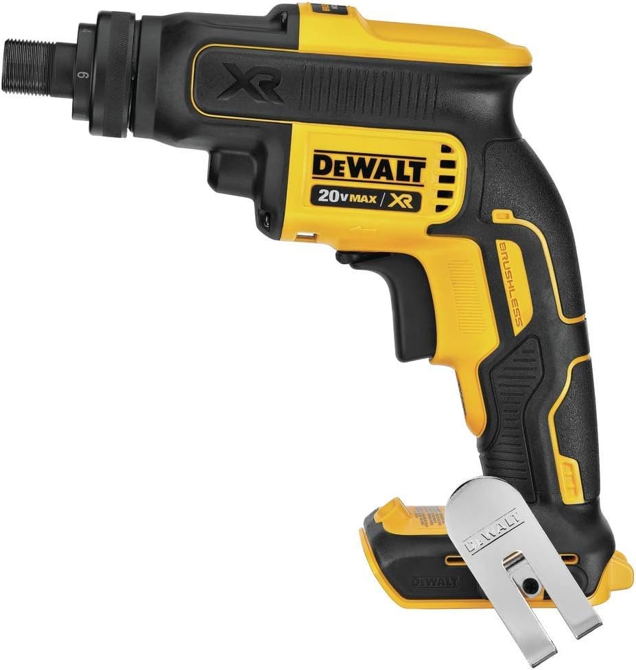 DEWALT 20V MAX* XR Screw Gun with Threaded Clutch Housing, Tool Only (DCF624B)