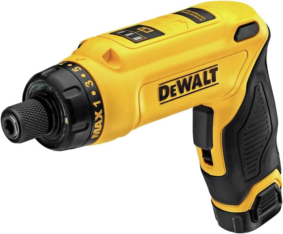 DEWALT 8V MAX Gyroscopic Cordless Screwdriver 1-Battery Kit, Electric (DCF680N1)