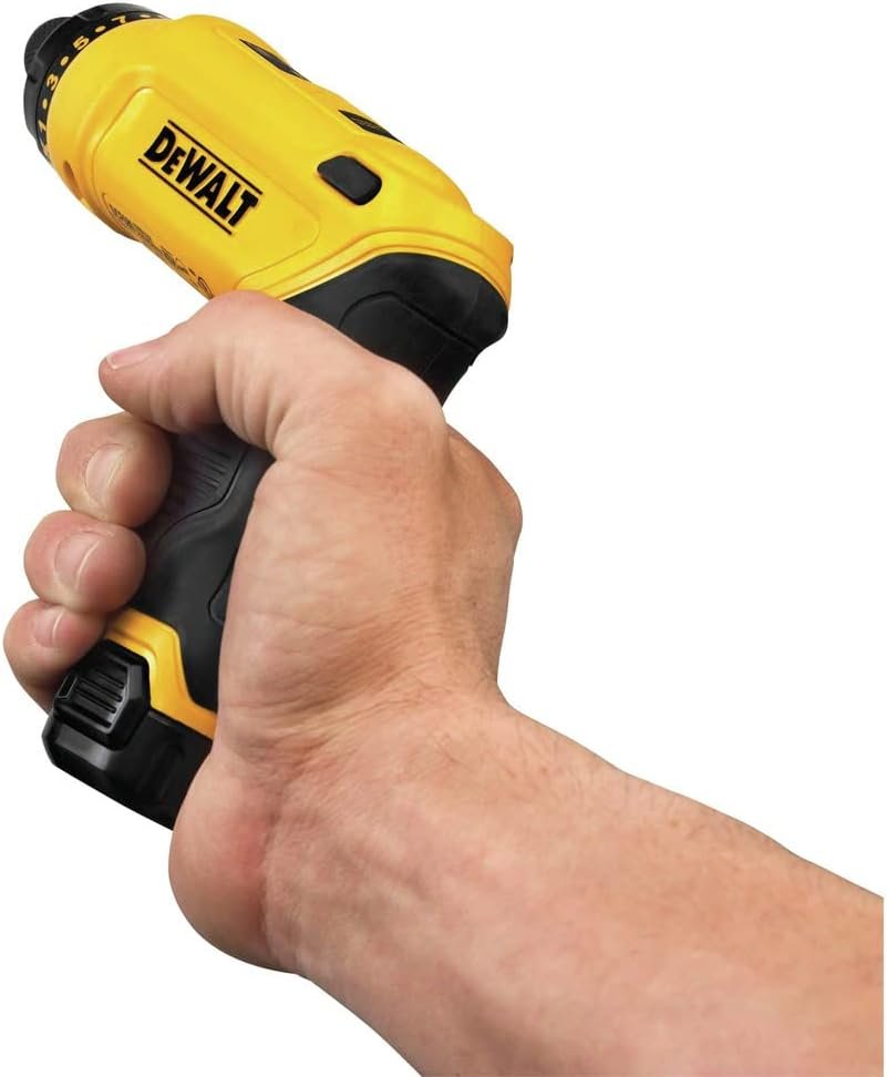 DEWALT 8V MAX Gyroscopic Cordless Screwdriver 1-Battery Kit, Electric (DCF680N1)