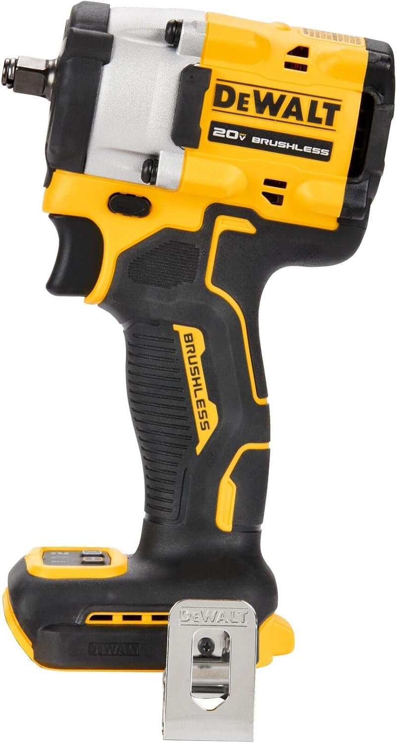 DEWALT ATOMIC 20V MAX* 3/8 in. Cordless Impact Wrench with Hog Ring Anvil (Tool Only) (DCF923B)