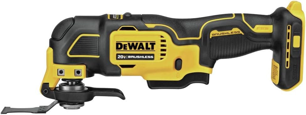 DEWALT ATOMIC 20V MAX Cordless Drill/Driver Kit with Oscillating Multi-Tool, Brushless (DCD708C2  DCS354B)