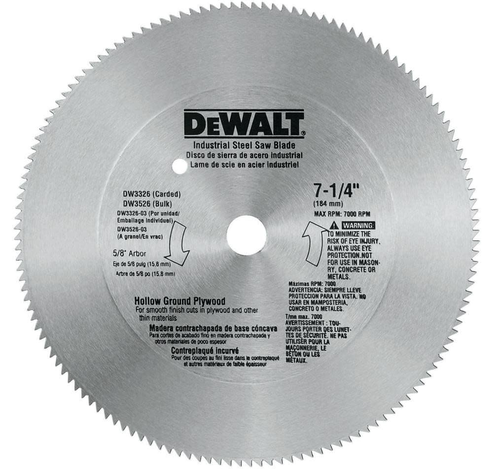 DEWALT Circular Saw Blade DW3326 Review DEWALT Circular Saw Blade DW3326 Review