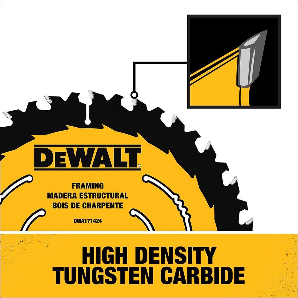 DEWALT Circular Saw Blade 7 1/4 Inch 60 Tooth Wood Cutting Review DEWALT Circular Saw Blade 7 1/4 Inch 60 Tooth Wood Cutting Review
