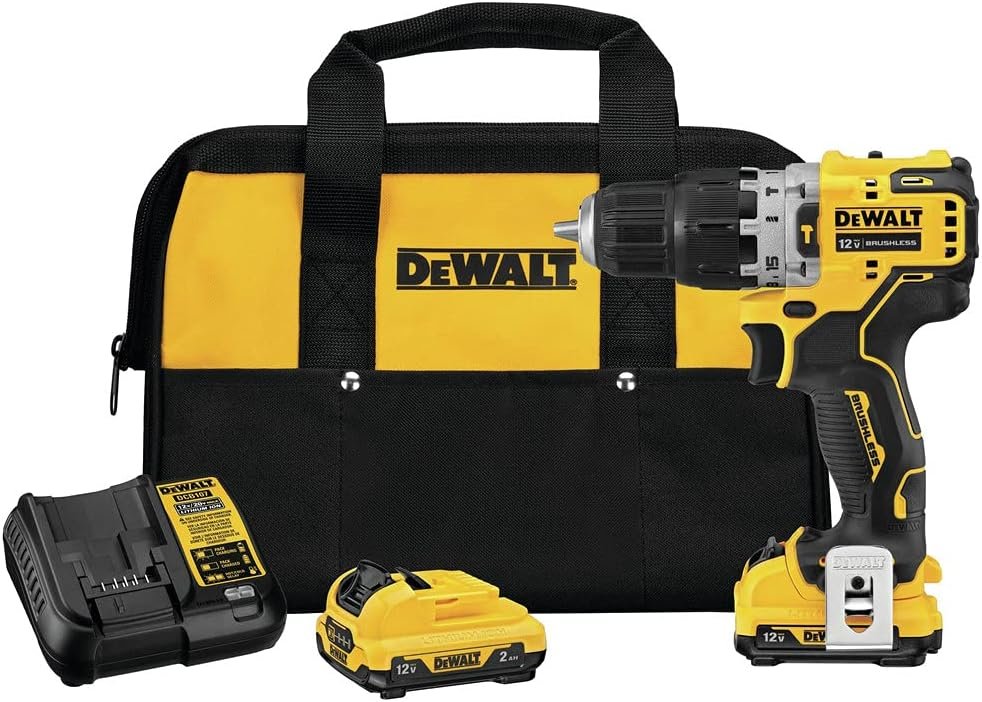 Dewalt DCD706F2 XTREME 12V MAX Brushless Lithium-Ion 3/8 in. Cordless Hammer Drill Kit (2 Ah)