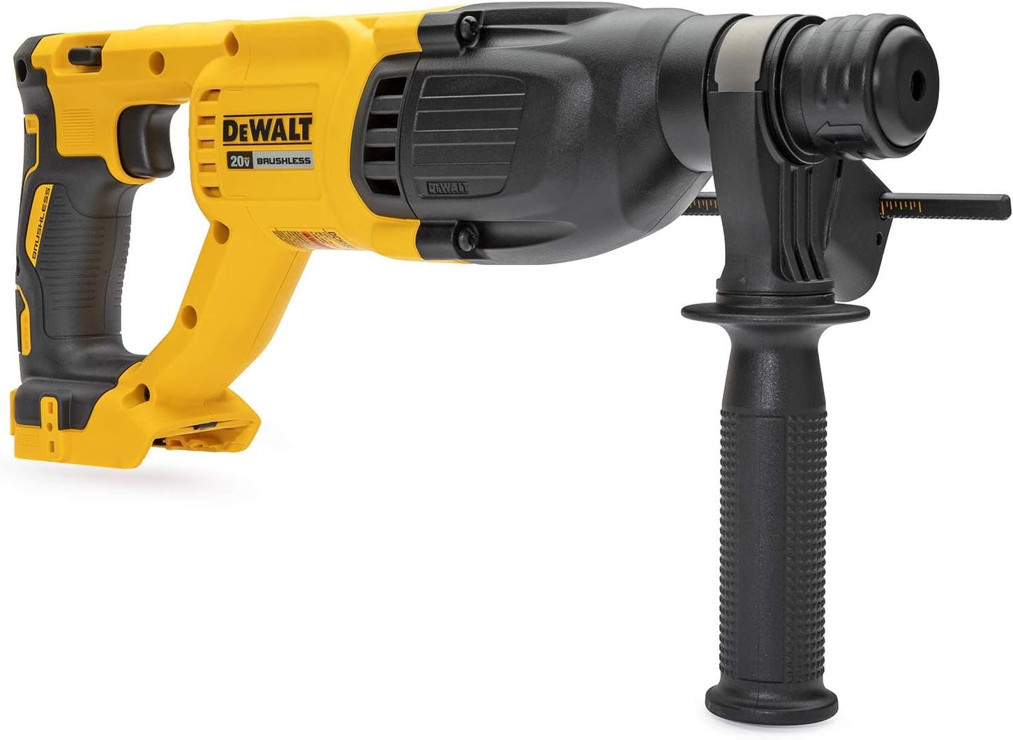 DEWALT DCH133B 20V Max XR Brushless 1” D-Handle Rotary Hammer Drill (Tool Only) (Renewed)