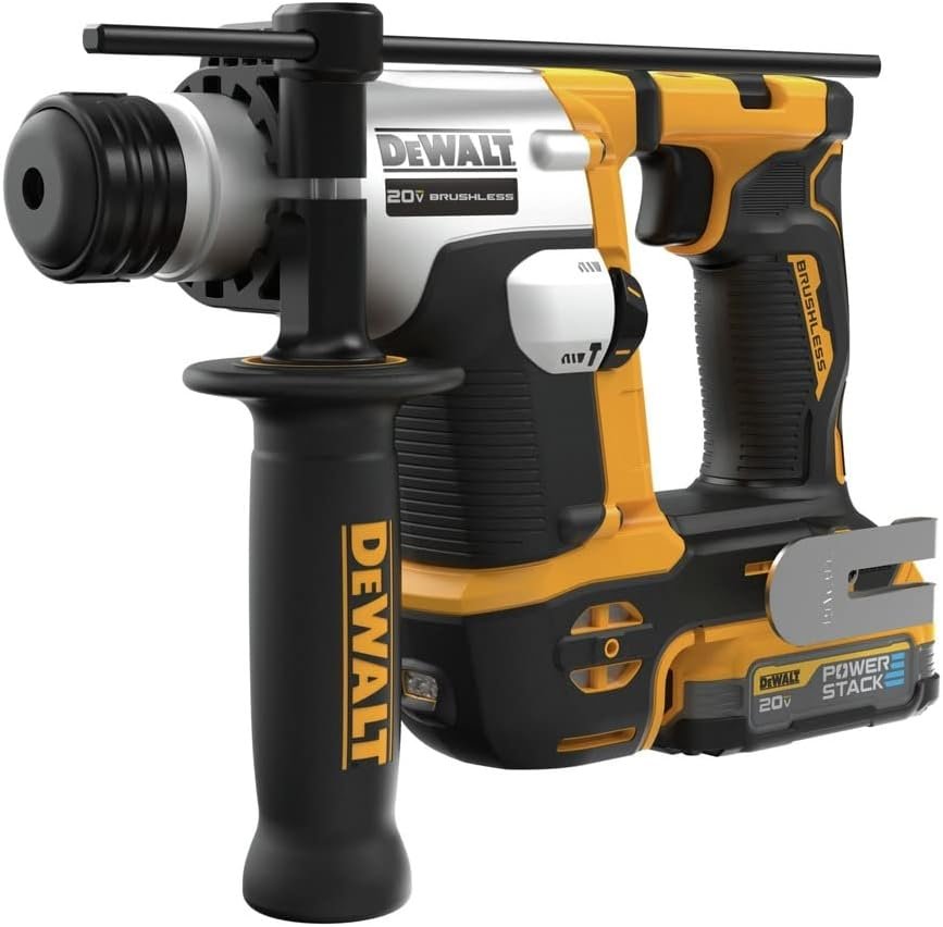 DEWALT DCH172E2 20V MAX Brushless 5/8 in. Cordless ATOMIC SDS PLUS Rotary Hammer Kit (1.7 Ah)