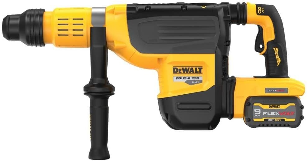 DEWALT DCH775X2 60V MAX* 2 In. Brushless SDS MAX Combination Rotary Hammer Kit