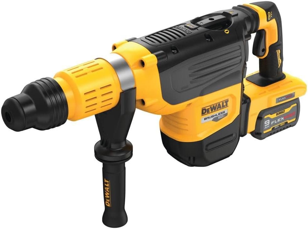 DEWALT DCH775X2 60V MAX* 2 In. Brushless SDS MAX Combination Rotary Hammer Kit