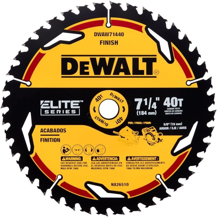 DEWALT DEWALT Circular Saw Blade 7 1/