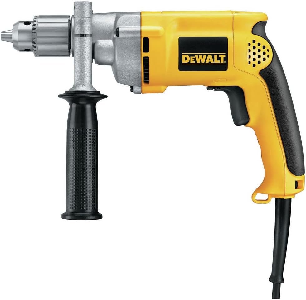 DEWALT DW235GR Heavy-Duty 7.8 Amp 1/2-Inch Drill (Renewed)