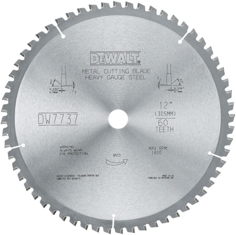 DEWALT DWA7737 60 Teeth Review