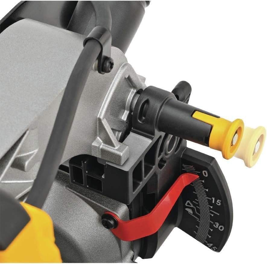 Dewalt DWS715R 15 Amp Single Bevel Compound 12 in. Miter Saw (Renewed)
