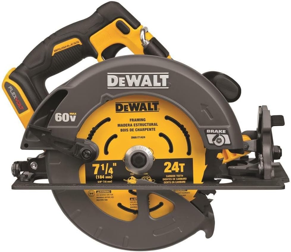 DEWALT FLEXVOLT 60V MAX Circular Saw Review DEWALT FLEXVOLT 60V MAX Circular Saw Review