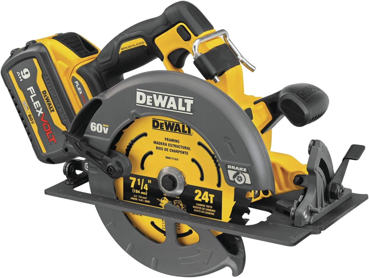DEWALT FLEXVOLT Circular Saw with Brake Kit Review DEWALT FLEXVOLT Circular Saw with Brake Kit Review