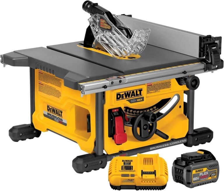 DEWALT FLEXVOLT 60V MAX* Table Saw Review