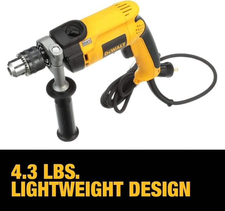 DEWALT Hammer Drill 7.8-Amp (DW511) Review