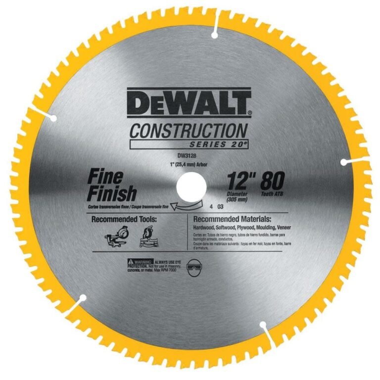 DEWALT Miter Saw Blade Review