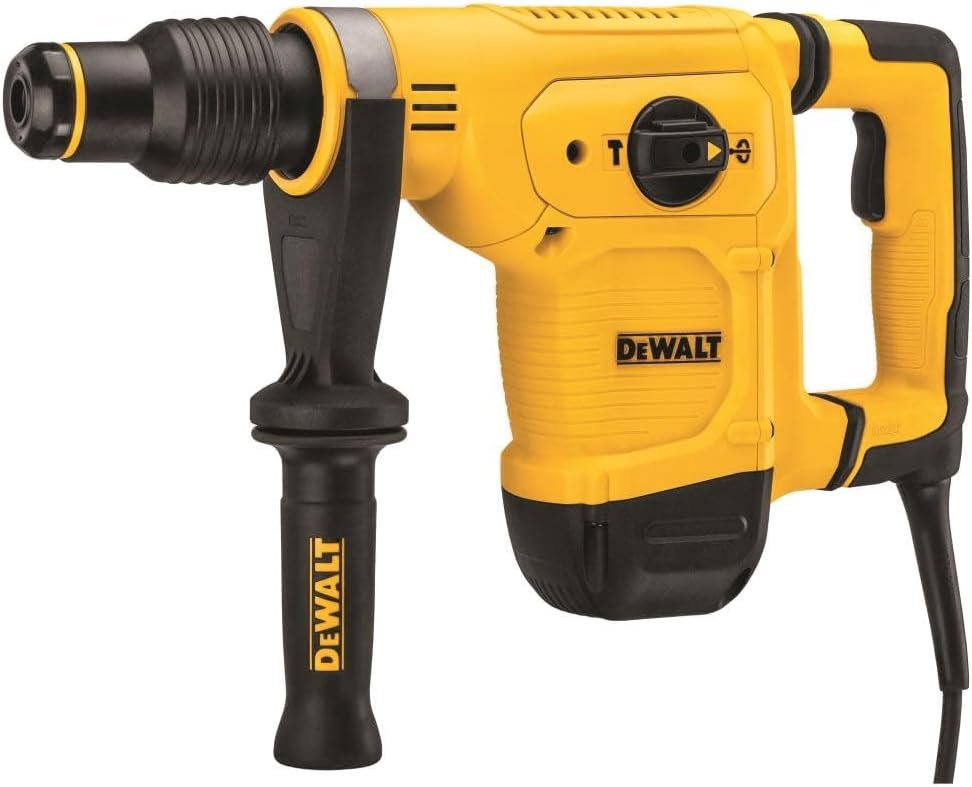 DEWALT SDS MAX Hammer, 10.5 Amp, 7.1 Jouls, 12 LB, Reduced Vibration Control, Corded (D25810K)