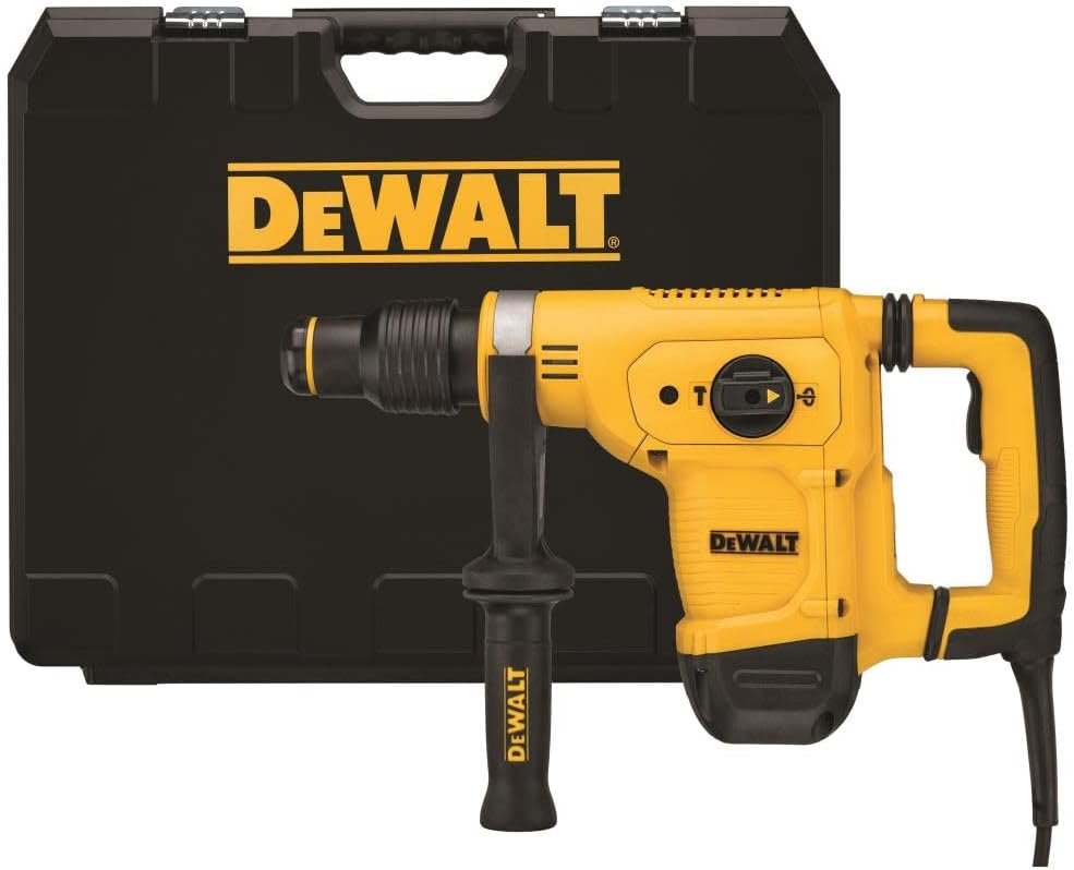 DEWALT SDS MAX Hammer, 10.5 Amp, 7.1 Jouls, 12 LB, Reduced Vibration Control, Corded (D25810K)