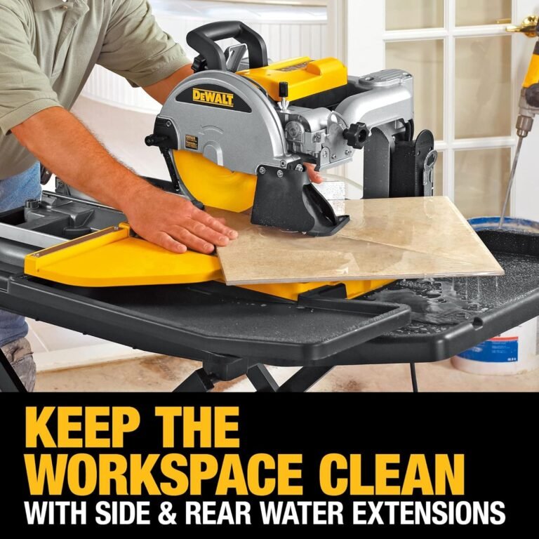 DEWALT Wet Tile Saw Review