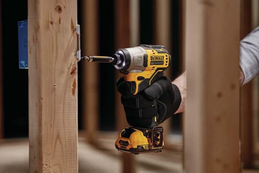 DEWALT XTREME 12V MAX* Impact Driver Kit, 1/4-Inch (DCF801F2)