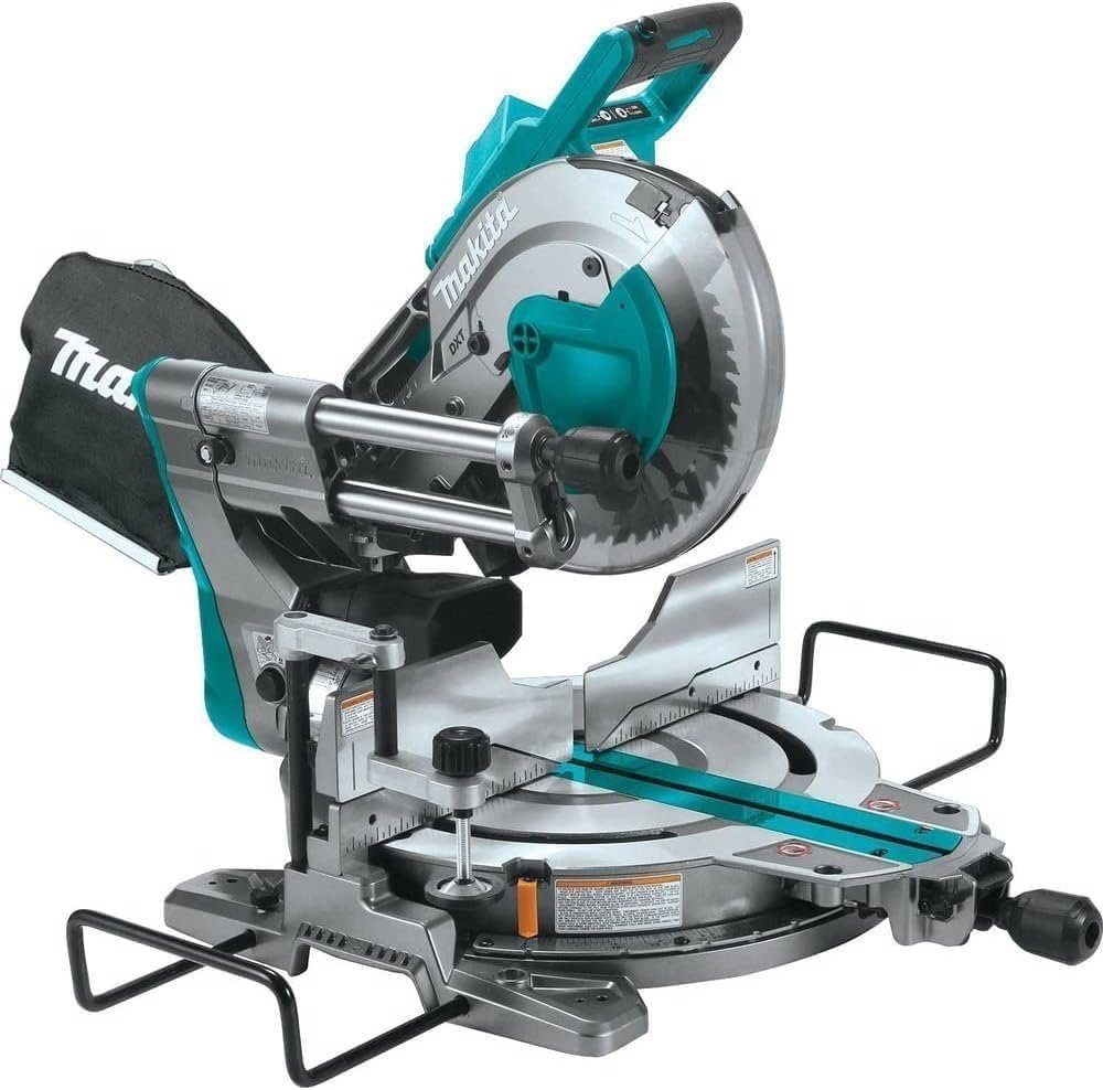 Makita 40V Max Xgt Dual Bevel Sliding Compound Miter Saw Bare Tool 10 inches