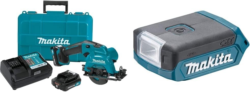 Makita SH02R1 12V max CXT® Lithium-Ion Cordless 3-3/8 Circular Saw Kit (2.0Ah)
