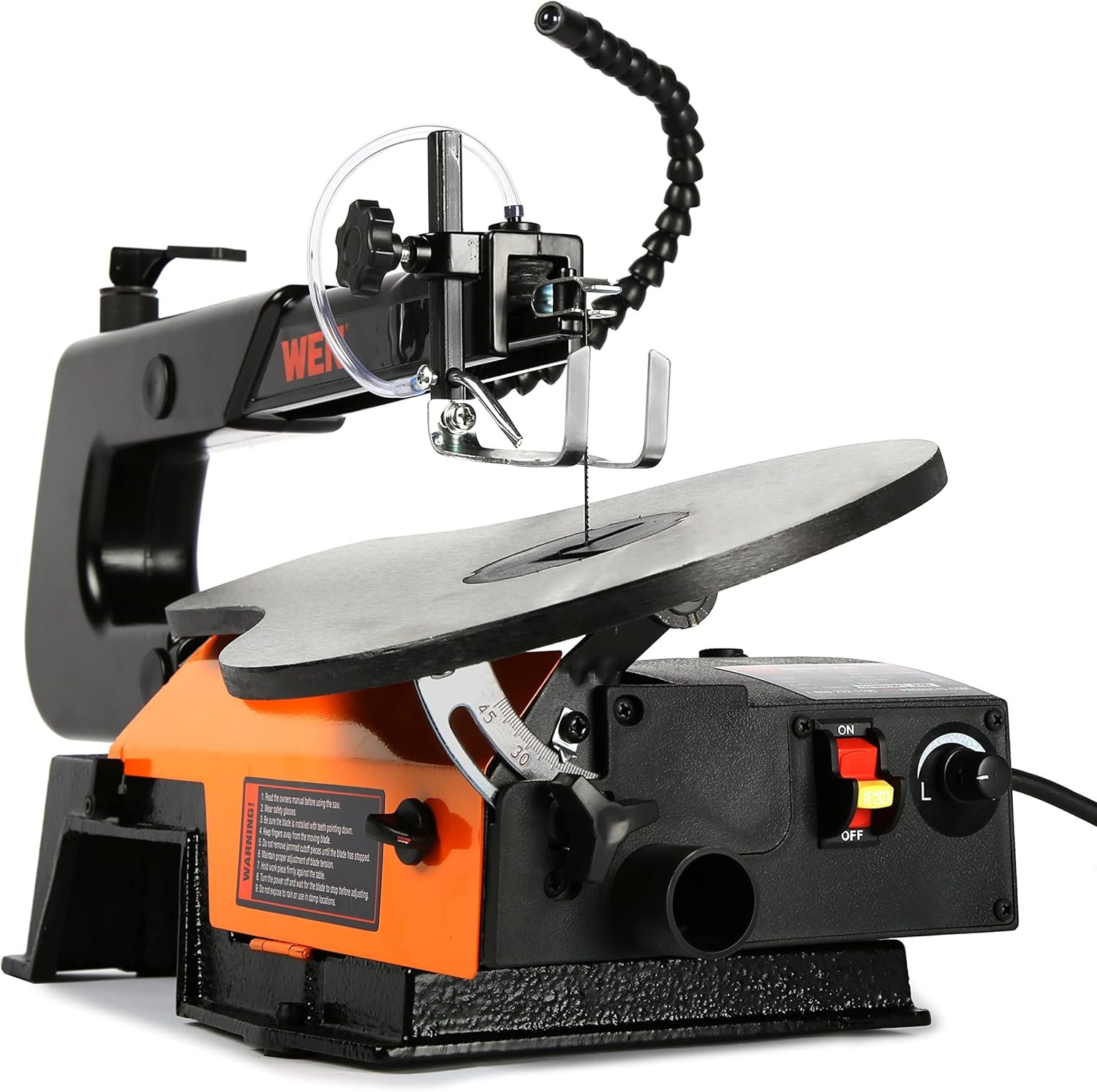 WEN Variable Speed Scroll Saw, 16-Inch with Work Light and Easy Access Blade Changes (3923) WEN Variable Speed Scroll Saw, 16-Inch with Work Light and Easy Access Blade Changes (3923)