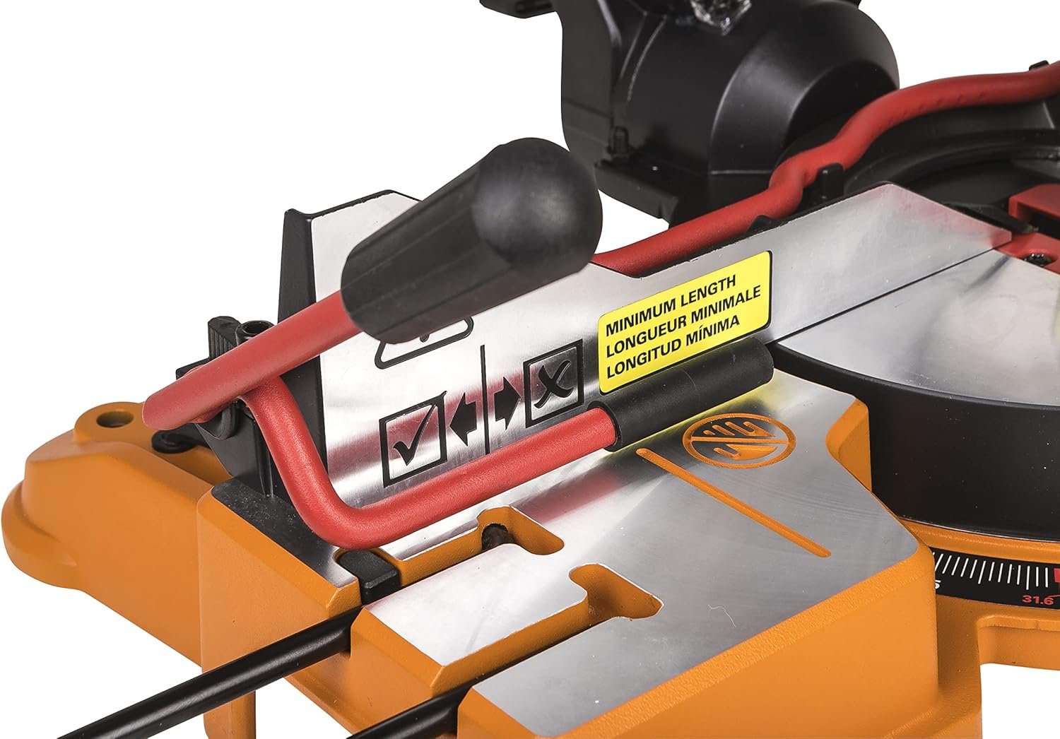 WORX Nitro 18V(20V MAX) 216mm Cordless Sliding Miter Saw, PowerShare, 0-45°, with Wood Cutting Blade, WX845.9 - (Tool only - Battery  Charger Sold Separately)